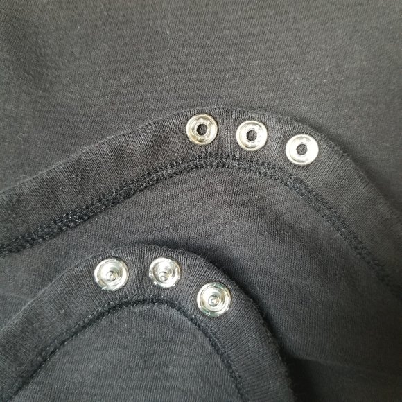 Gymboree black 100%cotton ROCK STAR onesie 18-24mo - Picture 6 of 6